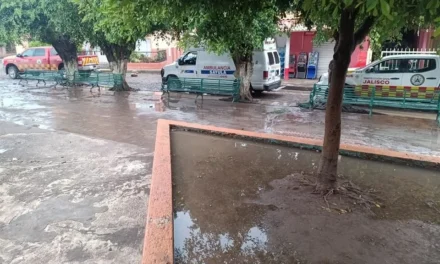 Desborda río en Sayula; afecta a 100 viviendas