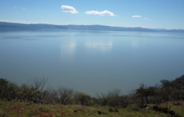 Lago de Chapala alcanza 67.79% de almacenamiento