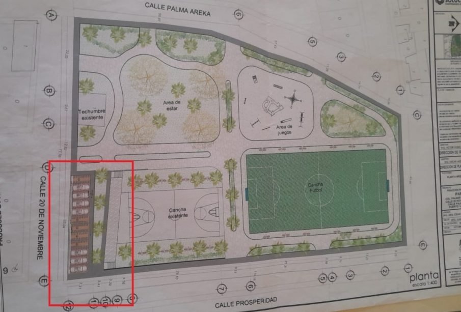 Vecinos de Palmar del Progreso exigen respeto de áreas verdes tras cercado del Ejido Las Juntas
