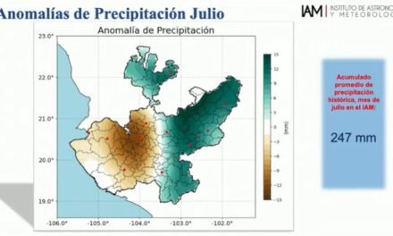Julio traerá menos lluvias y más calor: IAM