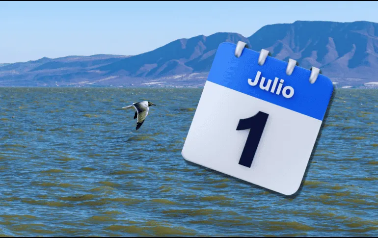 Así recibe julio el Lago de Chapala; tiene niveles sorprendentes