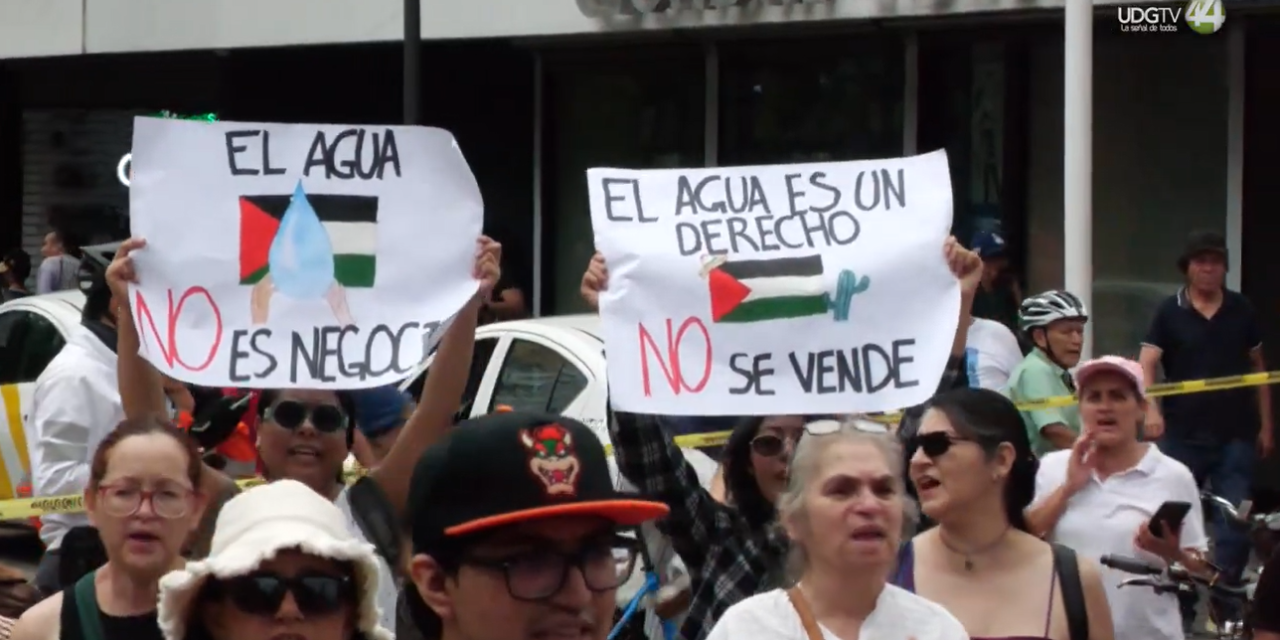 Con manifestación y festival, protestan contra agua contaminada del SIAPA