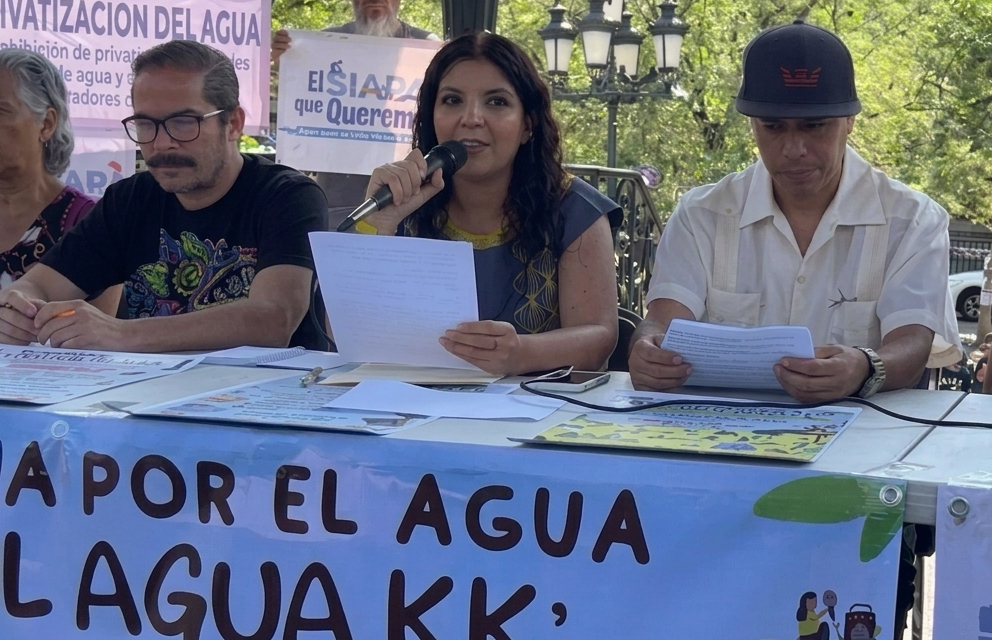 Ante crisis del agua, solicitan acuerdos públicos-comunitarios en lugar de asociaciones público-privadas