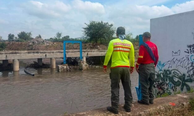 Búsqueda intensa en Tlaquepaque: Tormenta arrastra a un hombre en Santa María Tequepexpan