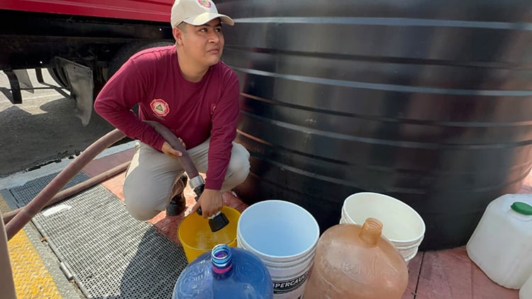 El 15% de colonias con tandeos se quedó sin agua