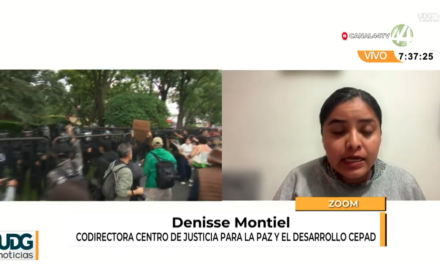 Denisse Montiel habla sobre protesta por la calidad del agua en Guadalajara