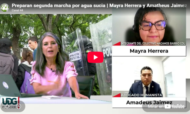 Preparan segunda marcha por agua sucia | Mayra Herrera y Amatheus Jaimez