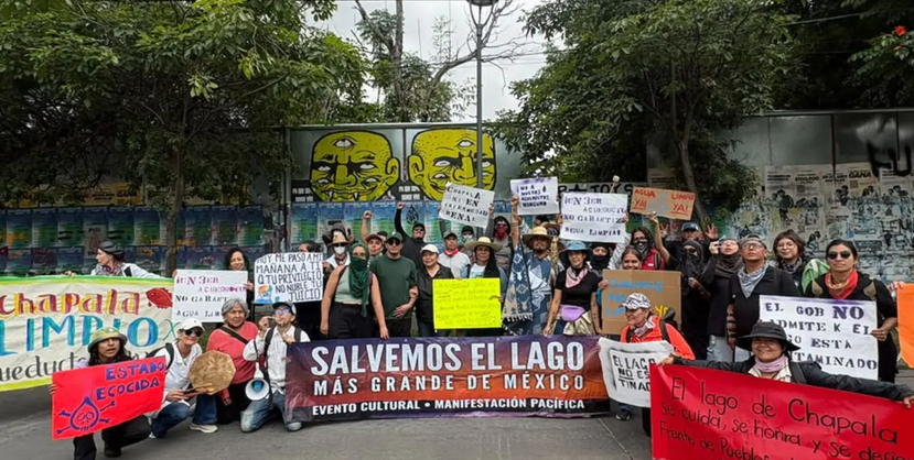 Defensa del Lago de Chapala, activistas llaman a involucrarse en su protección