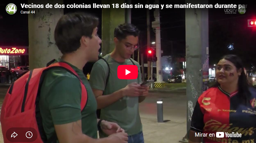 Vecinos de dos colonias llevan 18 días sin agua y se manifestaron durante partido Atlas vs. América