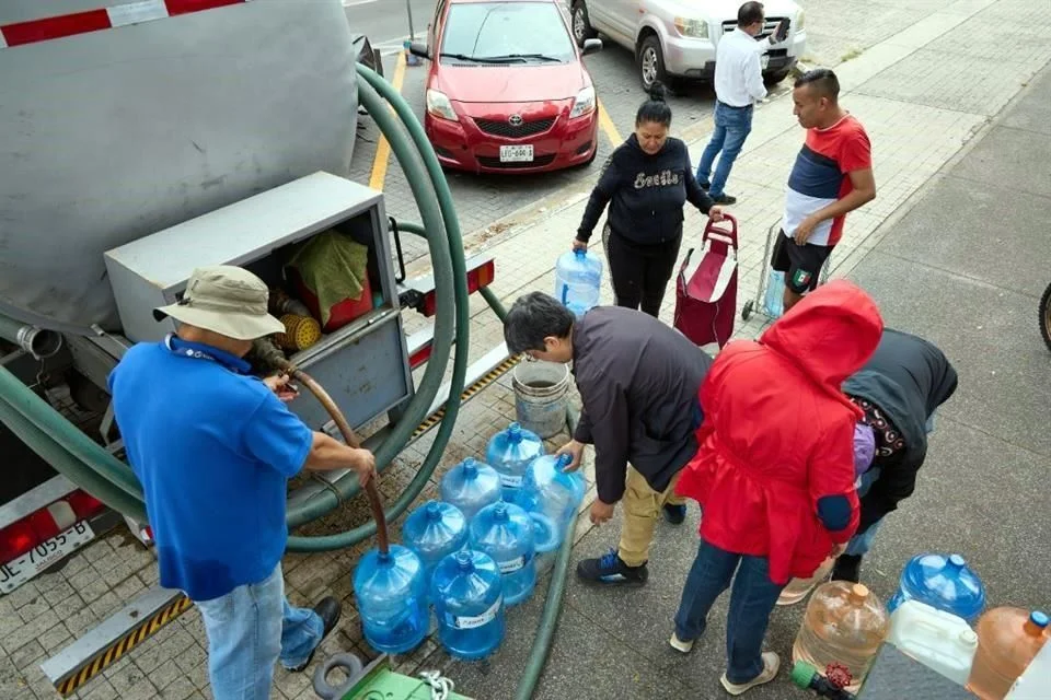 Registran 728 reportes por falta de agua