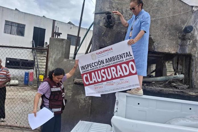 El Gobierno de Tlaquepaque clausuró dos pozos ilegales para abastecer pipas y vender agua en la colonia Guadalupana.