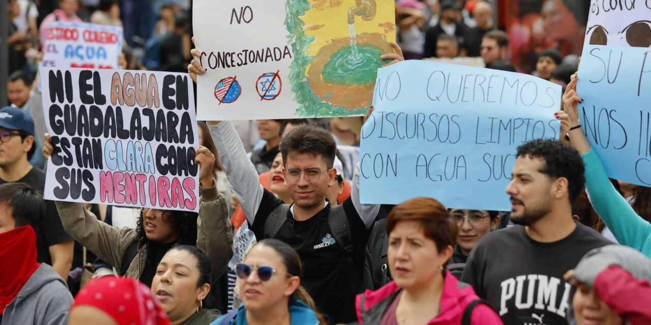 Guadalajara: una metrópoli con manchas de agua